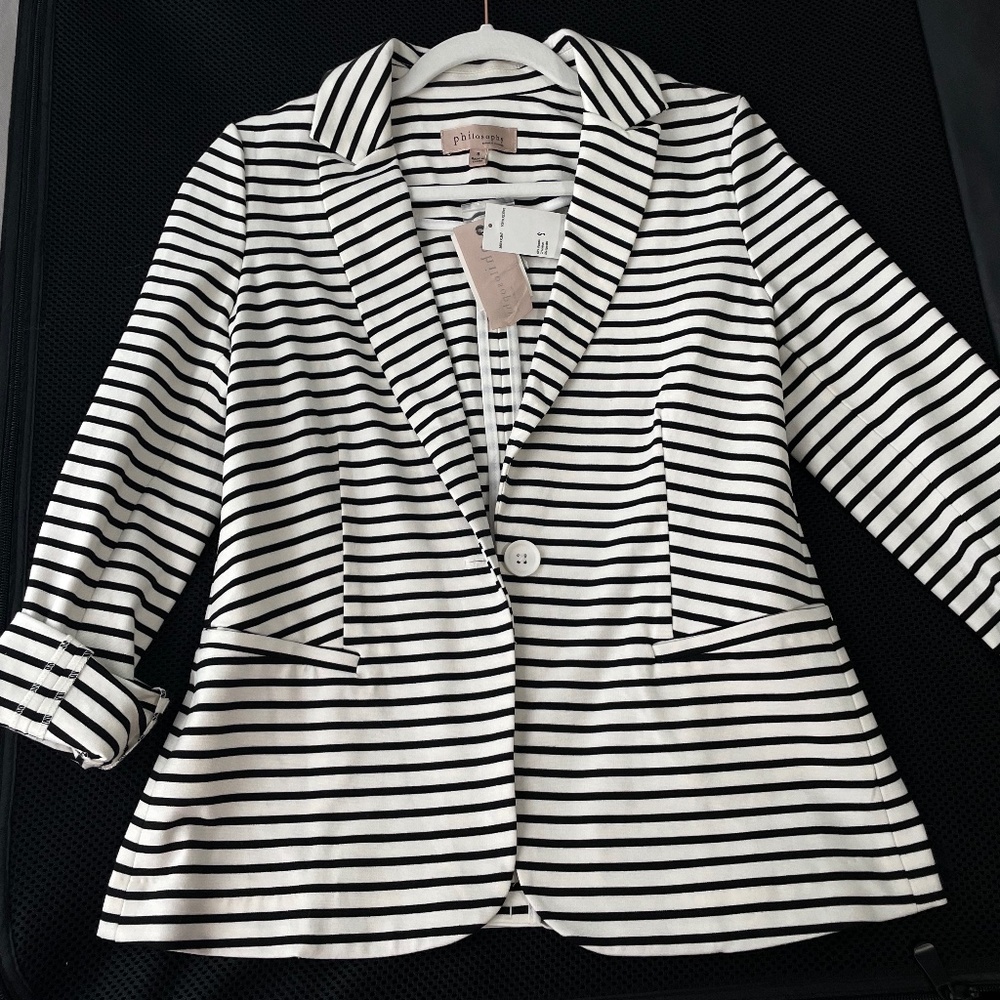 Philosophy small striped jacket